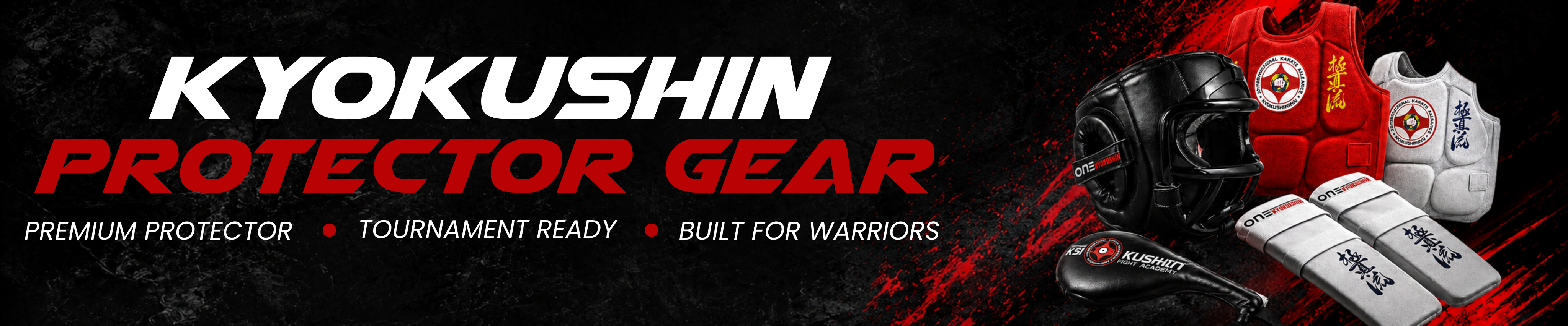 Kyokushin Protector Gear Banner